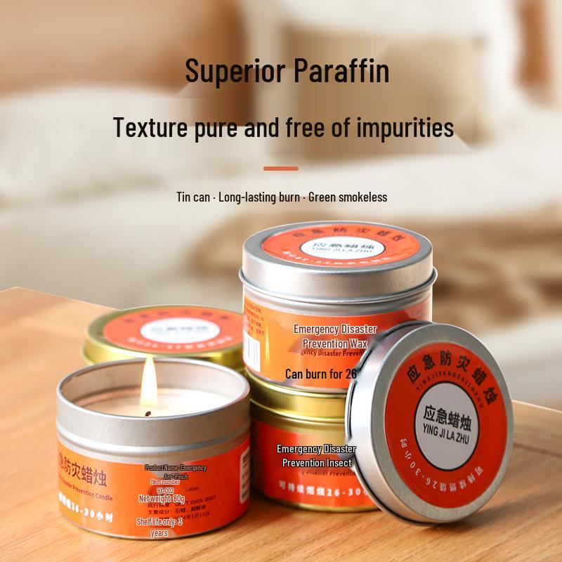 Newcomer Discount: Emergency Disaster Prevention Smokeless & Odorless Candles for Power Outages