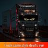 Dynamischer Dämonenaugen LED Autoaufkleber Bildschirm mit USB- und App-Steuerung