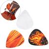 Guitar Pick Holder Clip Metal Pick Holding Clip with 3 Pcs Clip for Guitar Player