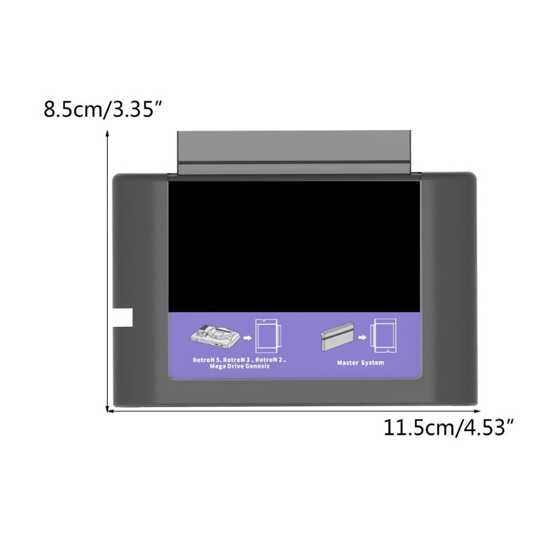 For MDMS Converter Game Burning Card Adapter Gaming Accessory for MasterSystem Game Cartridge Retron5 Retron3 Retron2