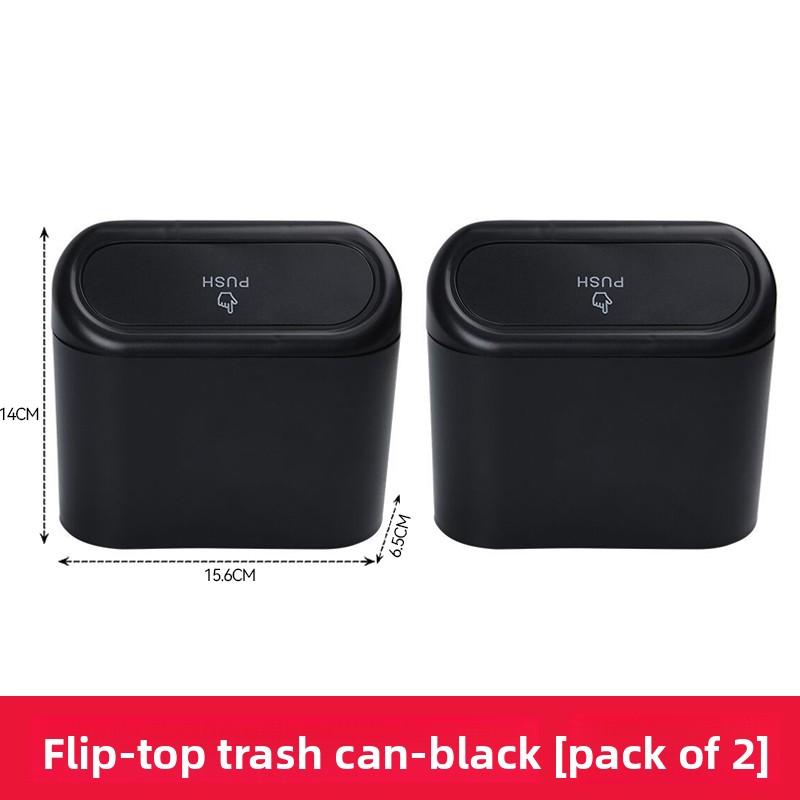 For Hyundai Elantra/Avante RD Sonata EF/NF 1995~2004 Car Door Seat Clip Stand Holder Black Square Pressing Trash Can Accessories