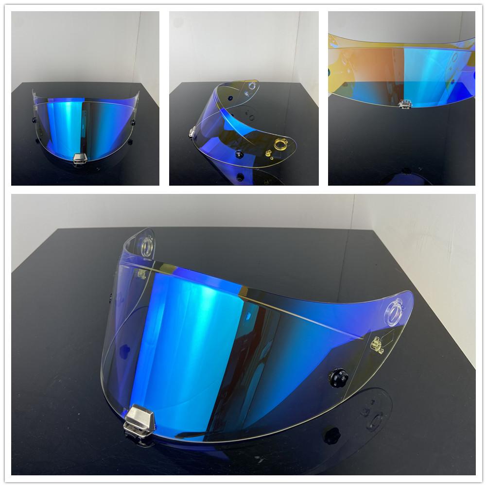 Visera Rpha11 para HJC HJ26 Rpha 70 Protector Solar a Prueba de Polvo y Viento Película Protectora Facial para Casco Galvanizada Antivaho