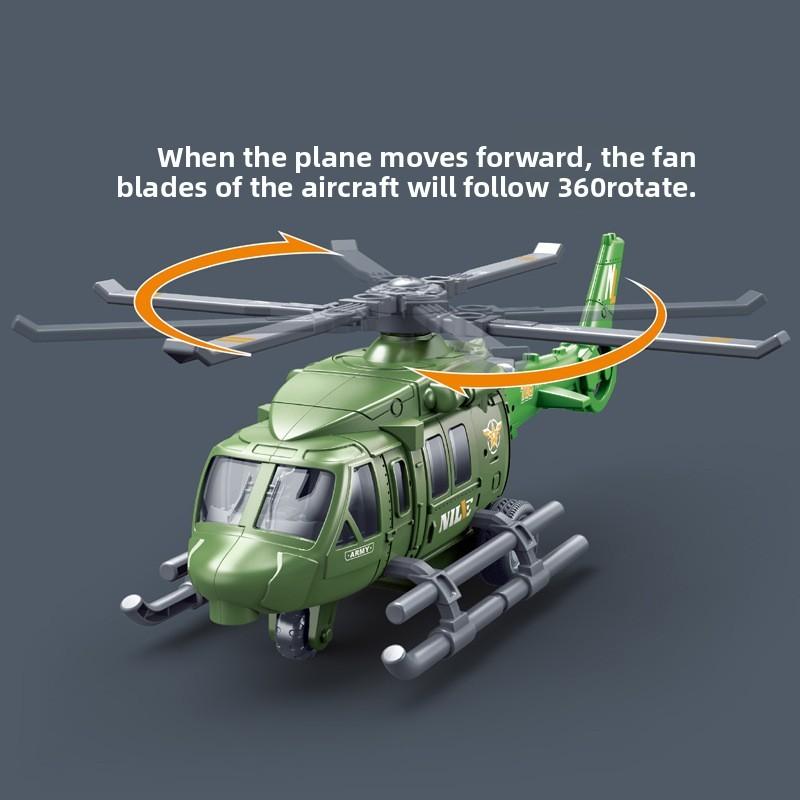 Childrens Large Inertia Toy Helicopter With Rotatable Propellers For Toddler Development And Parentchild Play