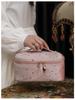 2025 Women's Large Capacity Velvet Cosmetic Bag - Portable, Stylish, Luxurious