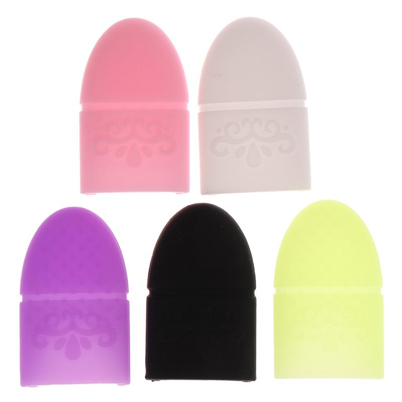 10Pcs/Set Silicone Nail Art Soak Off Cap Clip Uv Gel Polish Remover Wrap Tool
