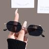 Personalized Polygonal Small Frame Sunglasses Men's And Women's High-end Fashion Sunglasses Sunshade Glasses Accessories