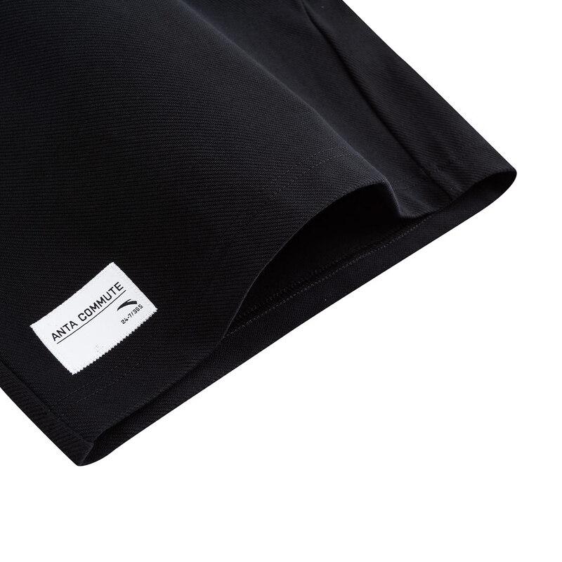 Anta Men's Summer Relaxed-Fit Knit Five-Point Shorts