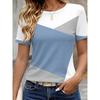 Women's T Shirt Print Graphic Geometric Fashion Stylish Classic Short Sleeve Crew Neck Regular Tops