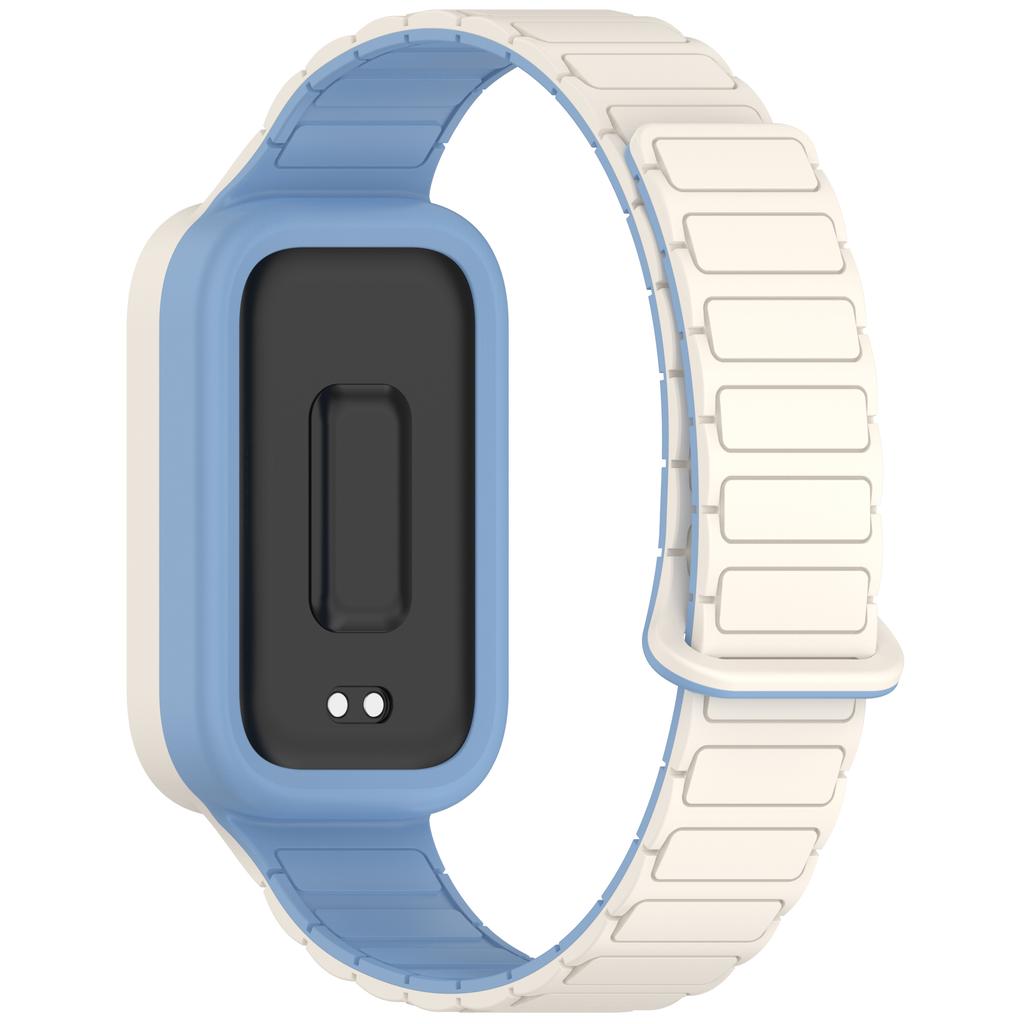 Magnetic straps for Xiaomi Redmi watch 3 Accessories Sport Silicone Rubber Bracelet pulseira correa for Xiaomi Mi band 9 active