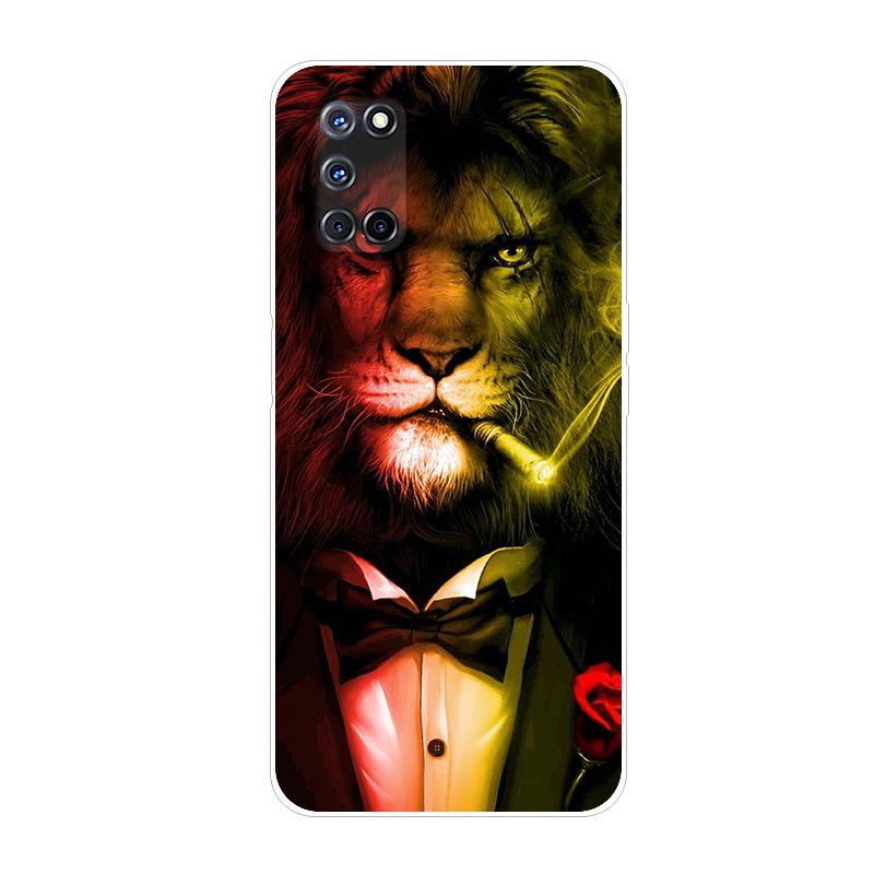 For Coque OPPO A52 Case A 52 Cute Painting Soft TPU Silicon Back Cover For OPPO A72 2020 A 72 Phone Cases For OPPO A52 A92 Capa