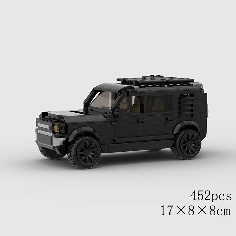 MOC Speed Racing Car SUV Pickup GT500 G63 RX7 Technical Building Blocks Super Race Bricks Kid Toy