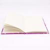 Cotton Notebook 20x15cm 96 Pages Antique Fuchsia