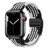 Geflochtenes Solo Loop-Armband aus Nylon für Apple Watch Band Ultra2 49 mm 9 8 7 41 mm Metall-Magnetarmband 45 mm 6 5 4 SE 44 mm verstellbarer elastischer iWatch-Gurt