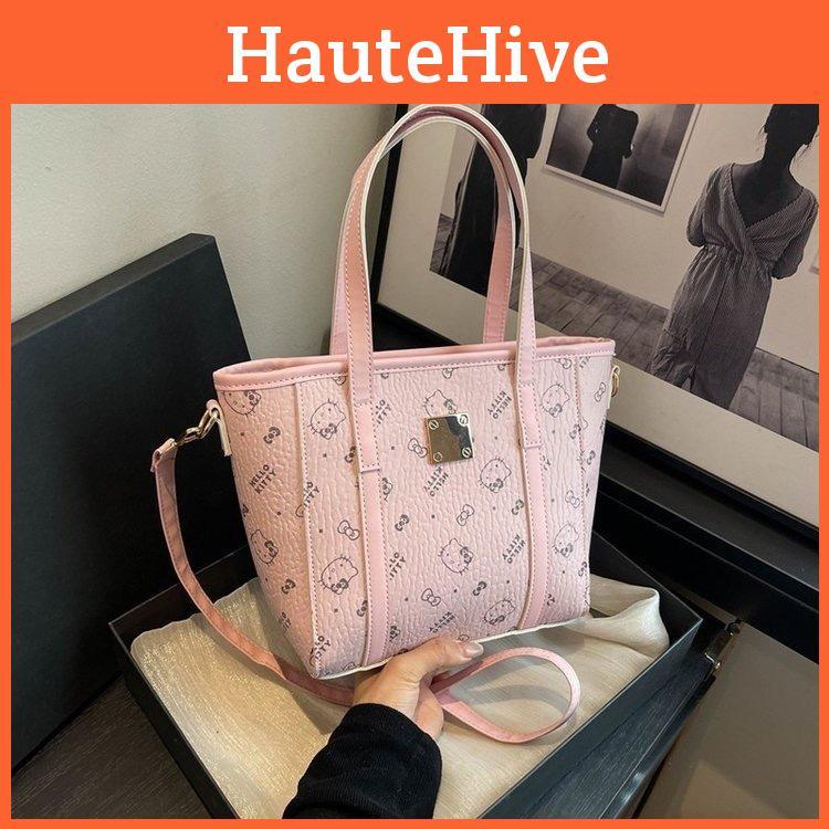 Crossbody Print Cartoon Bag Sweet Versatile Handbag For Outings Girl