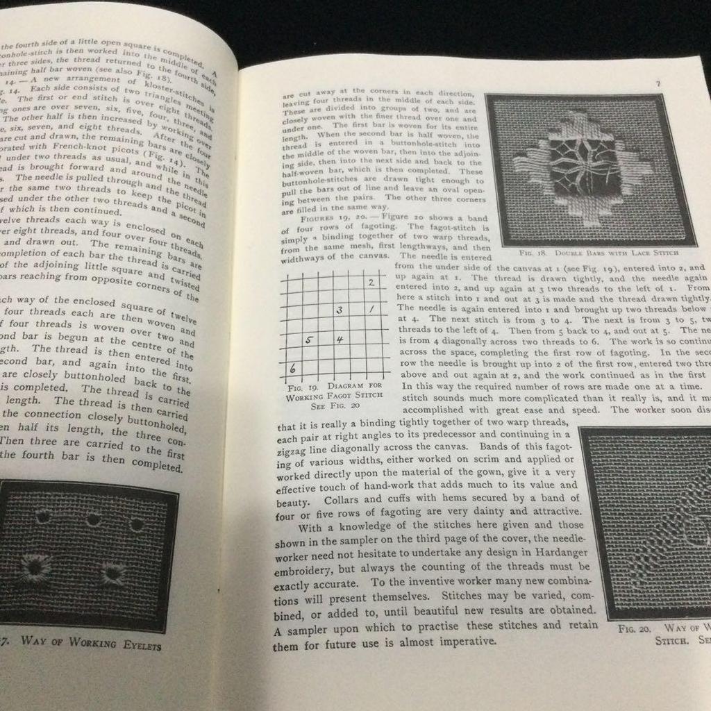 [USED] Hardanger Embroidery, English Books, Embroidery, Hardanger Embroidery