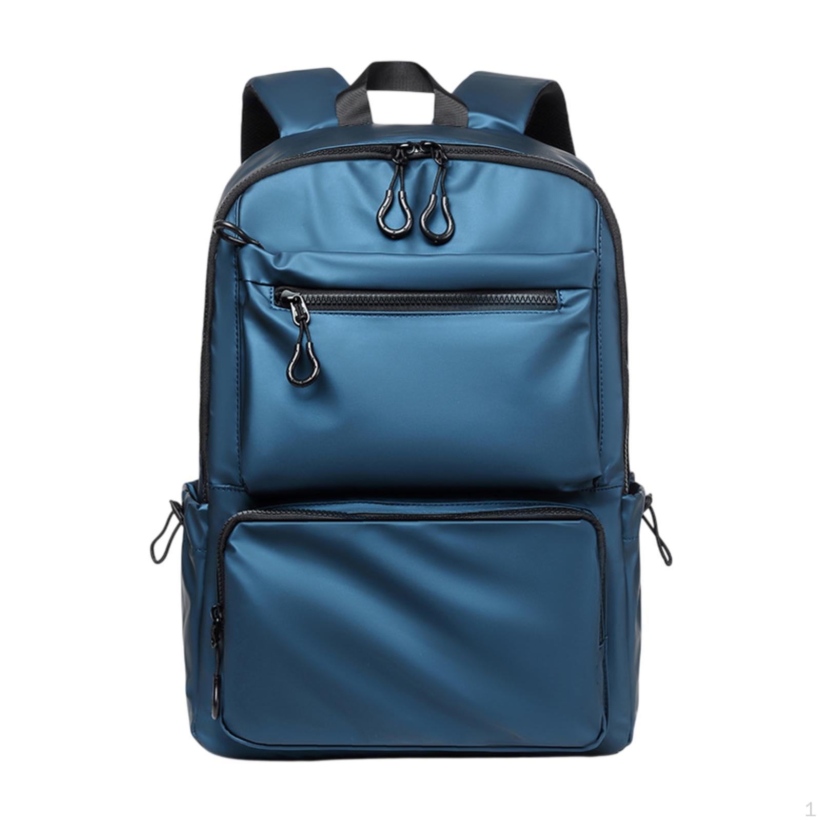 

Рюкзак для мужчин Повседневный практичный дорожный рюкзак Подарок на день рождения Уличный поход синий