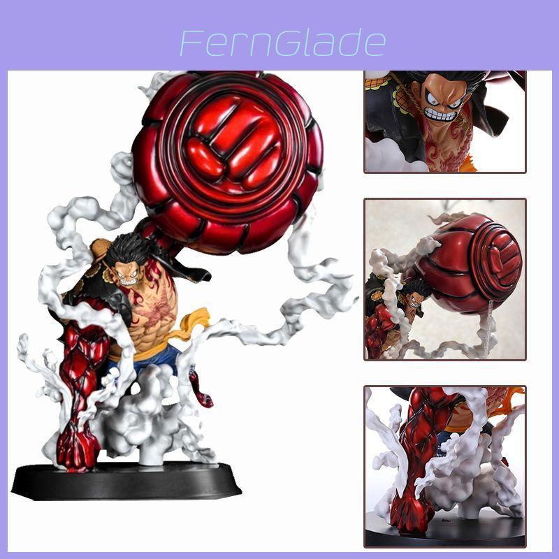 One Piece Snake Man Luffy Gear 4 Action Figure Anime Collectibles Toy Model