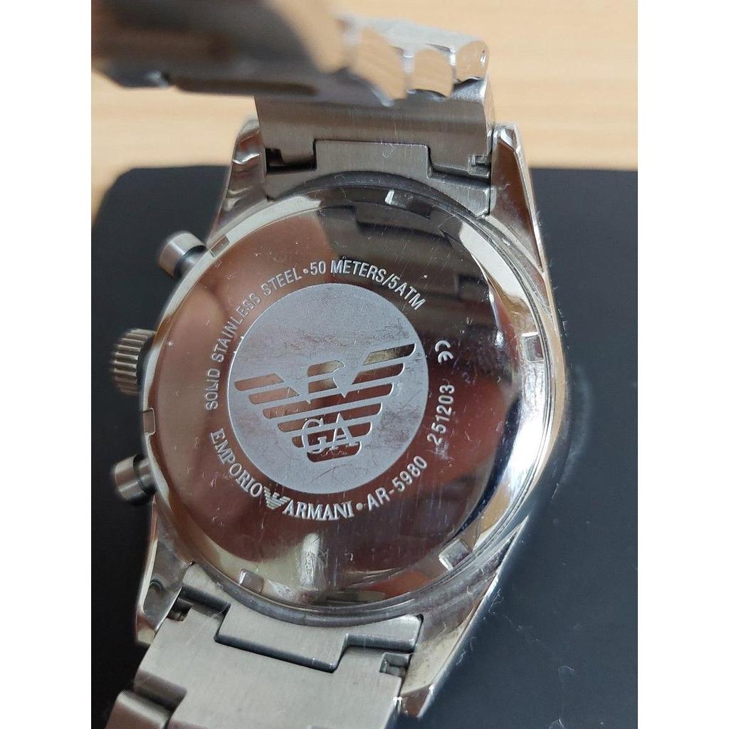 Used Emporio Armani watch AR5980