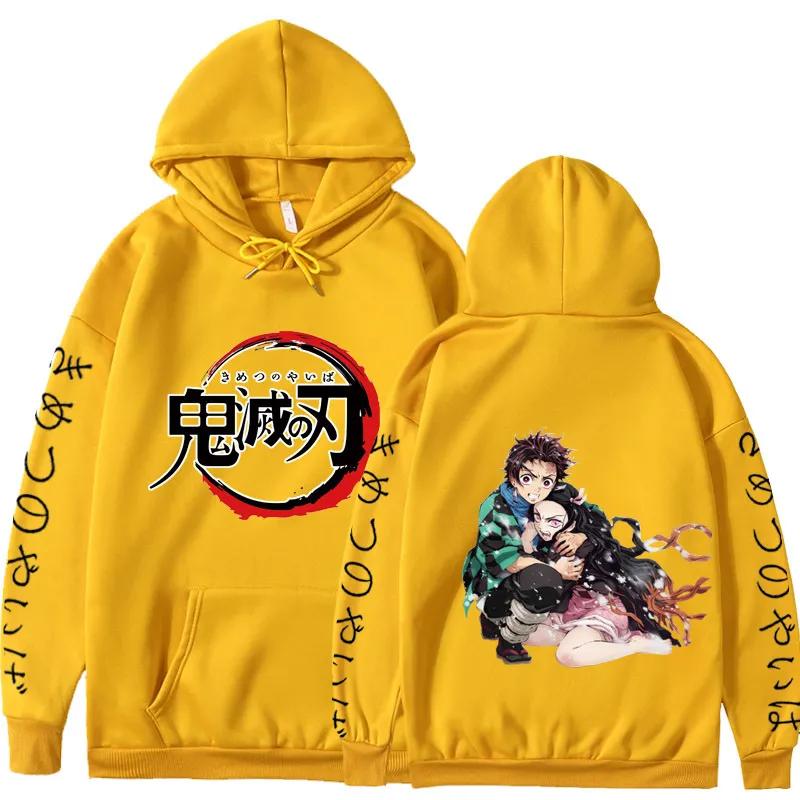 Anime Peripheral Demon Slayer Hoodie Großes Kind Erwachsene Langarm Lose Hoodie Demon Slayer Pullover