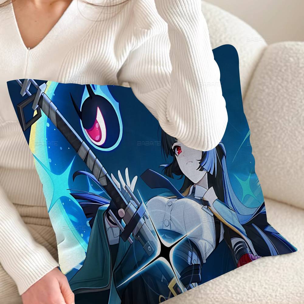 

Zenless Z-Zone Zero Pillow Gift Home Office Decoration Pillow Bedroom Sofa Car Cushion CoverPillow Case 12x12Inch