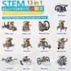 13-in-1 Solar Robot Kits DIY Building STEM Projects Science Experiments Educational Learning Toys for Kids Gifts for Boys Girls
