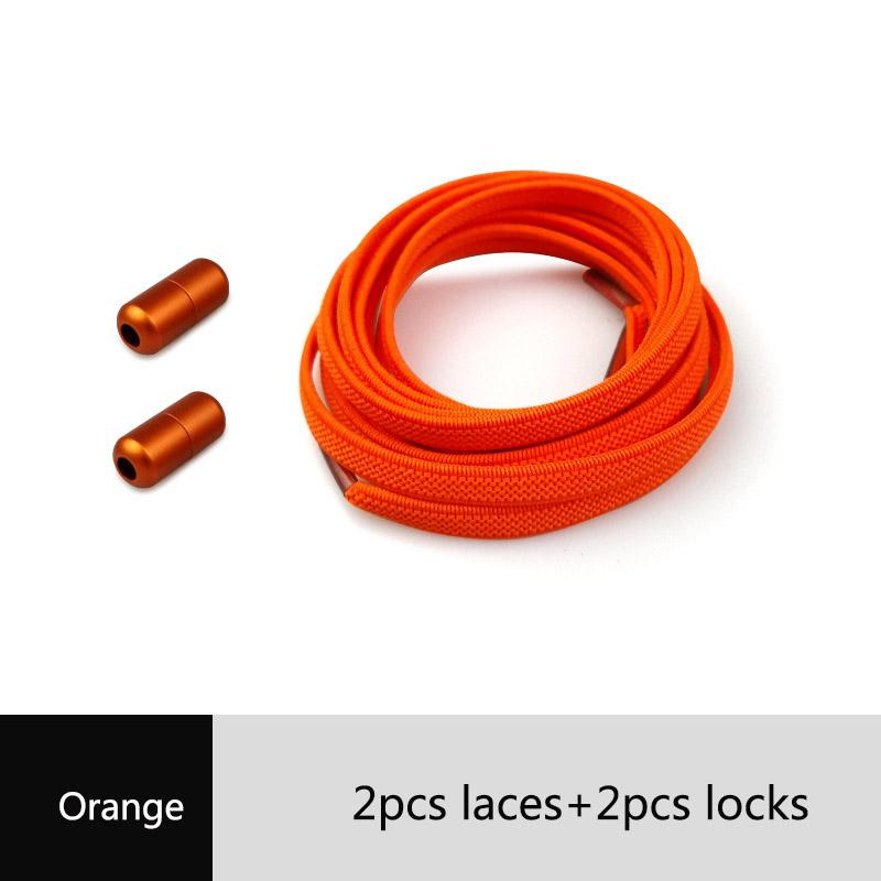 Kids Adult Elastic Popular No Tie Unisex 1Pair Capsule Buckle Shoelace Flat Sneakers Creative New High Quanlity Locking