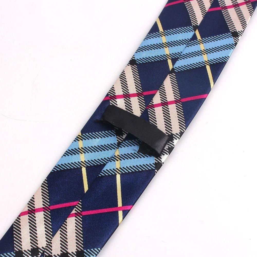 Bowknot British Style Music Guitar Women Slim Ties Lattice Print Men Plaid Necktie Fashion Neck Tie