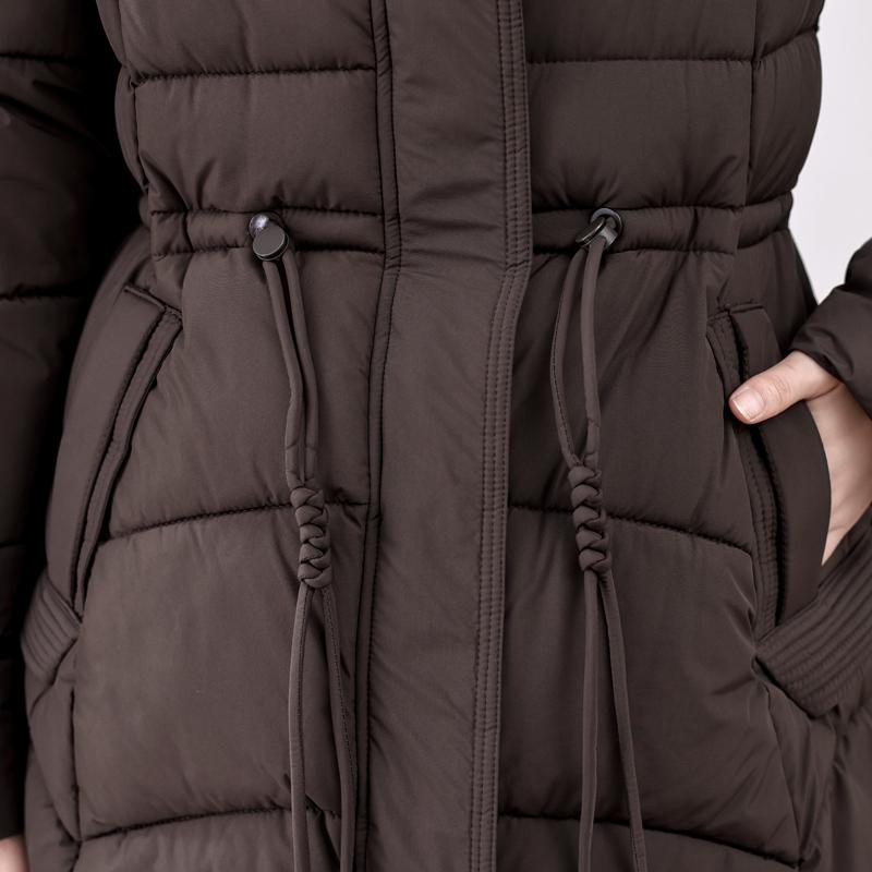 Moda Qishki Palto Ayollar Kiyimi Kapushonli Qalin Issiq Kundalik Qishki Kurtka Ayollar Parkalari