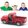 1/2/3PCS 1:32 Die-Cast Metal Pickup Truck Model Red Exquisite Handmade Alloy Car Toy Kids New Year Gift Desk Home Decoration
