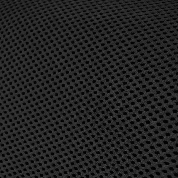 BONFORM Refreshing Mesh Slim Double Padded 375 x 1210 x Cushion, Size 7mm, Color Black, 5857-27BK