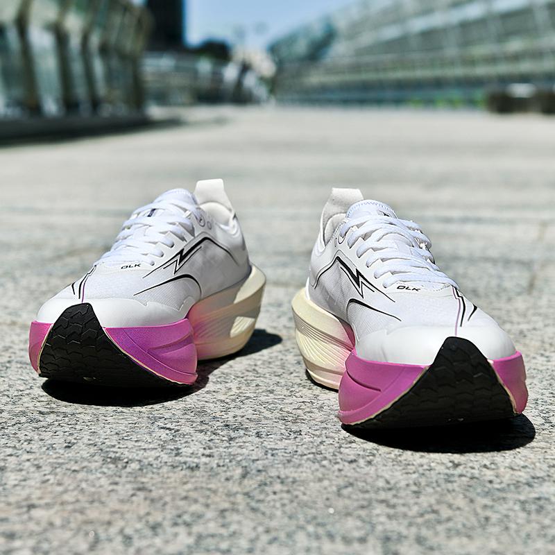 Męskie Specjalistyczne Buty do Biegania na Maratony z Płytką Węglową Oddychające Lekkie Damskie Wygodne Sportowe Antypoślizgowe Amortyzacja Stabilność Sneakersy