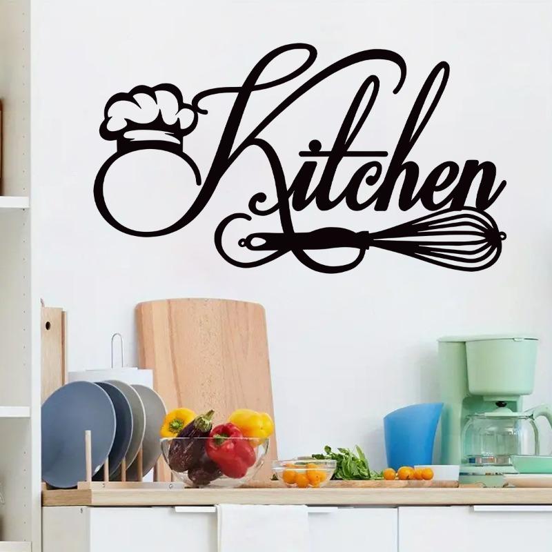 European Simple INS Style English Phrase Wall Stickers Self-Adhesive Decals for Kitchen Dining Room Home Decor