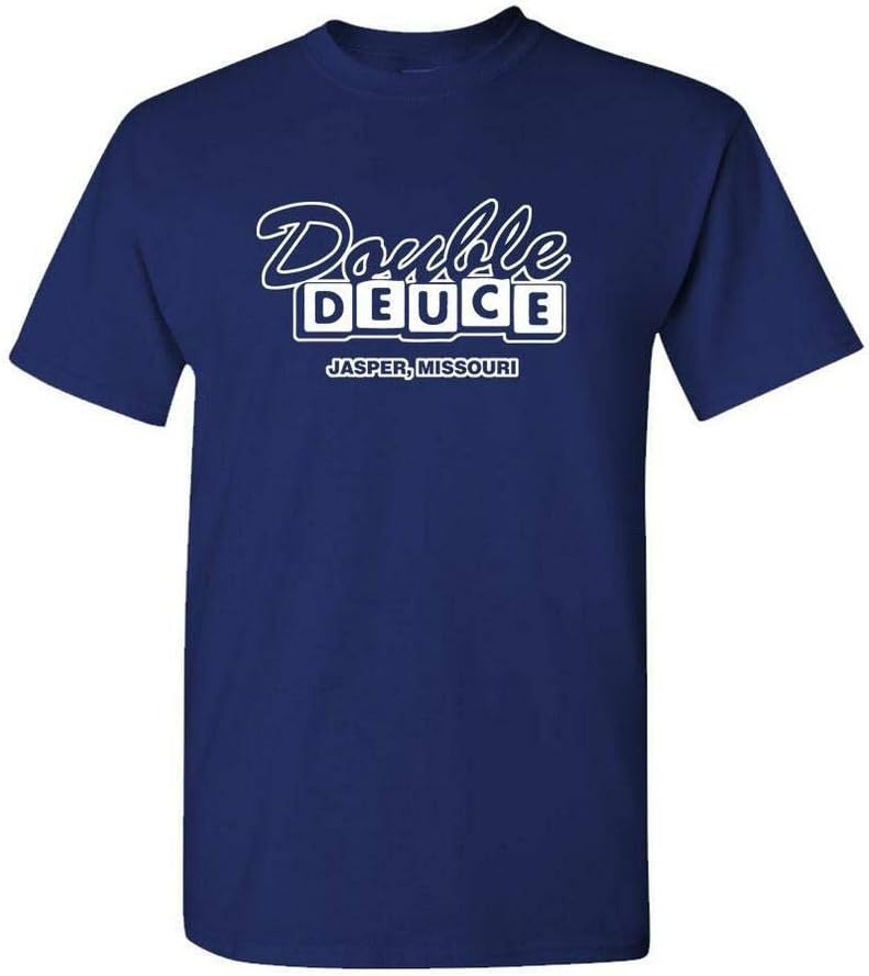 Double Deuce - Unisex 100% Cotton T-Shirt Tee Shirt XS