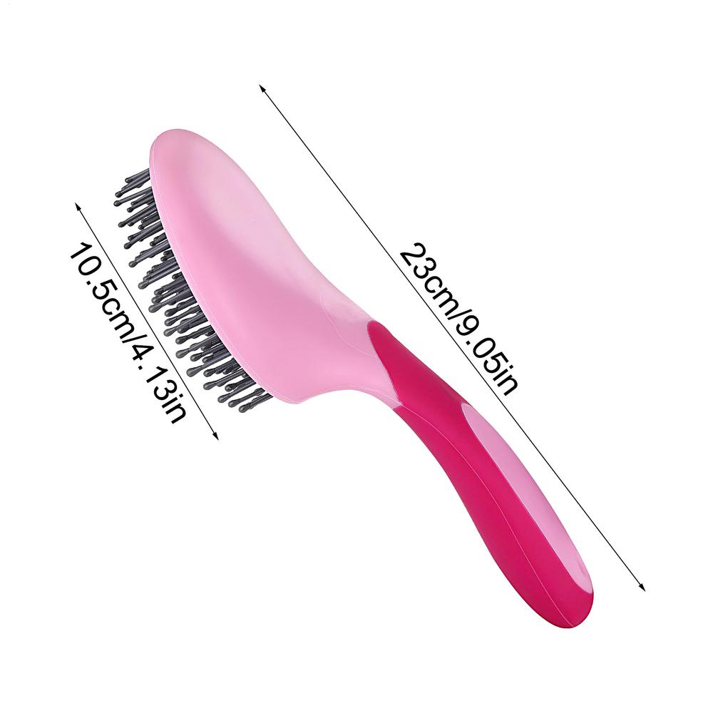 Mane and Tail Brush Mane and Tail Comb Horse Grooming Brushes with Humanized Handle Horse Pet Massage Brush Horse Hair Beauty 1pcs Random Color