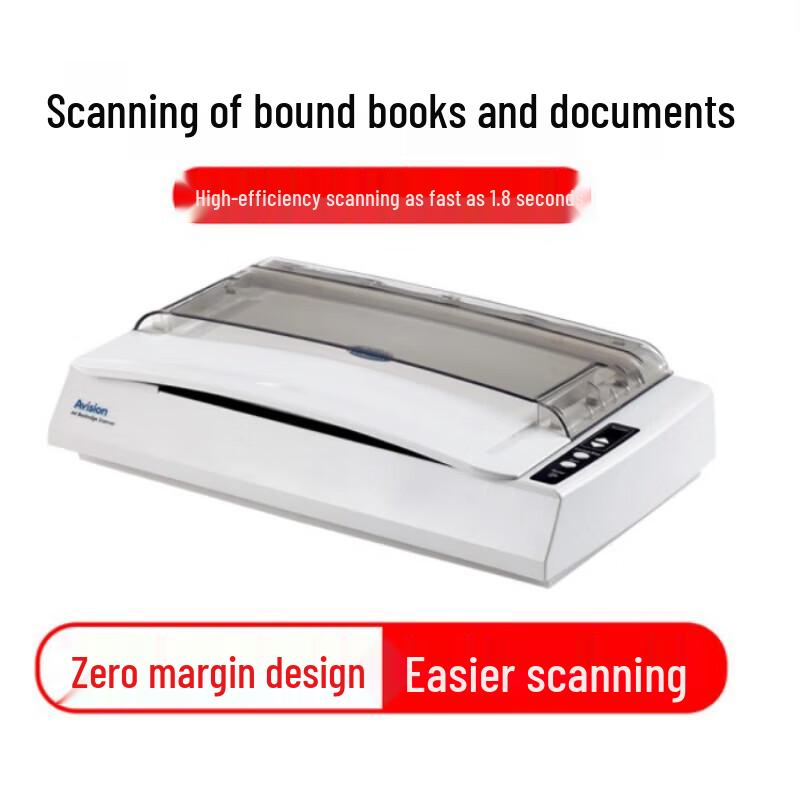 Avision XP3168 A4 Flatbed Book Scanner CN plug (adapter included)