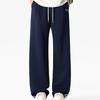 Fingercroxx Men's Retro Striped Loose Straight Leg Casual Pants