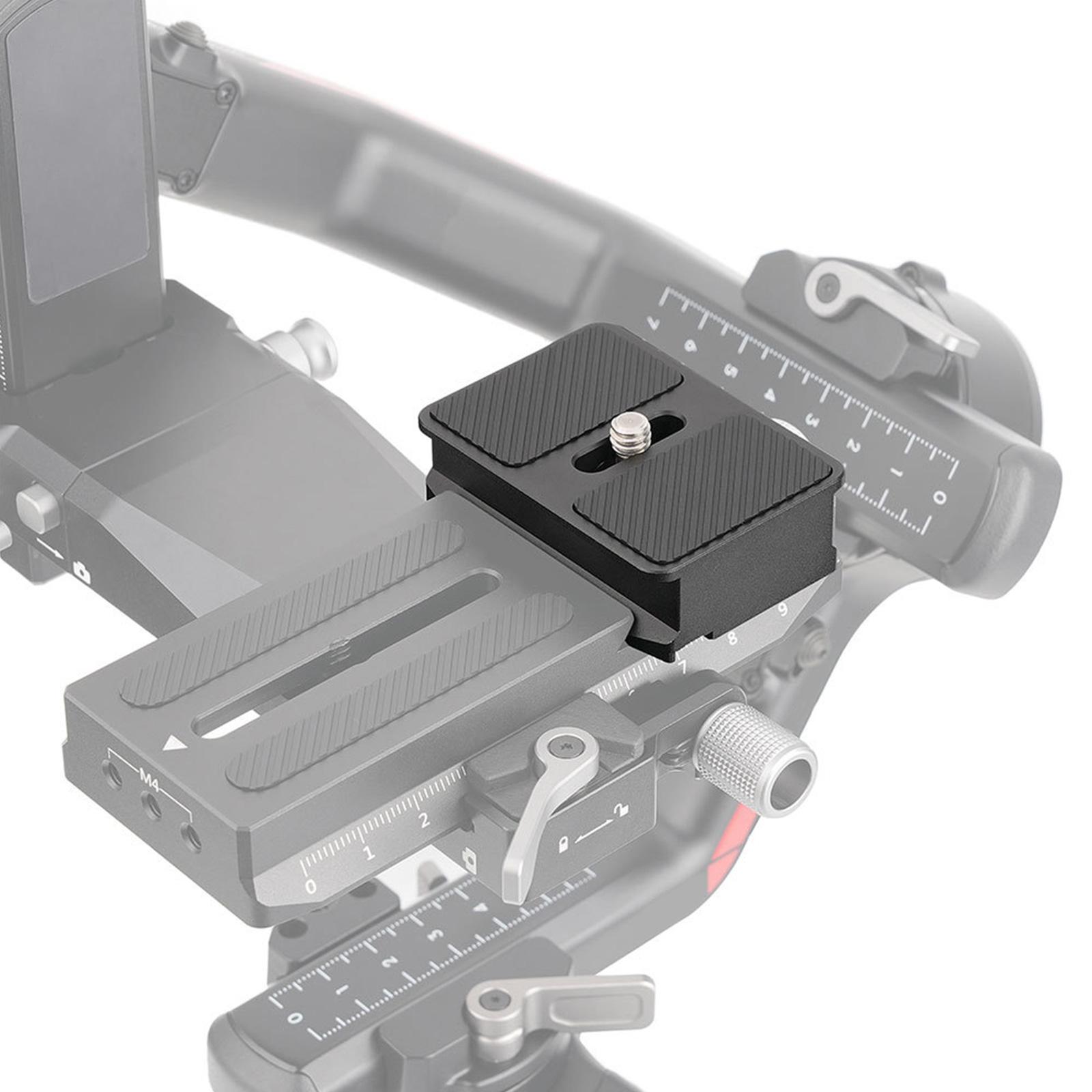 

Cameras Upper Quick Release Plate Board for RS4pro Sports Cameras Design for Men and Women 1/4inch Screw Intefaces 1