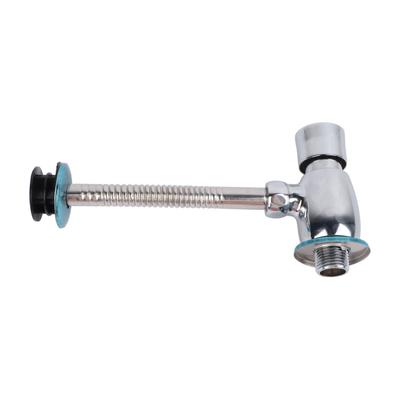 Urinal Flush Valve Push Button Rust Proof Brass Manual Toilet Flush Valve for Bathroom Public Place