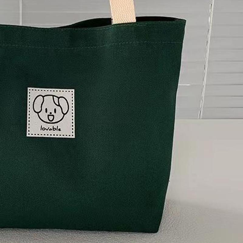 Borsa in tela da donna, grande capacità, semplice, a tracolla, borsa da viaggio