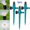 Irrigatore da giardino Rotazione 360° Sistema di irrigazione Irrigazione Agricoltura Terreno Tubo Automatico Regolabile A Spruzzo Interrato