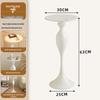 Light Luxury Cream Style Rock Slab Flower Stand