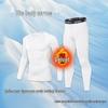 Set Termico Fitness Asciugatura Rapida da Uomo - Autunno/Inverno Taglie Forti Tuta Strato Base