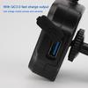 Pro telefon Tablet USB nabíječka s QC 3.0 Motocykl TPMS Systém alarmu teploty pneumatik se 2 externími senzory