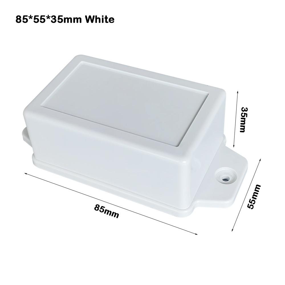 

Водонепроникні проектні коробки Корпус з АБС-пластику Інструментальний корпус Електронні компоненти 85*55*35mm White