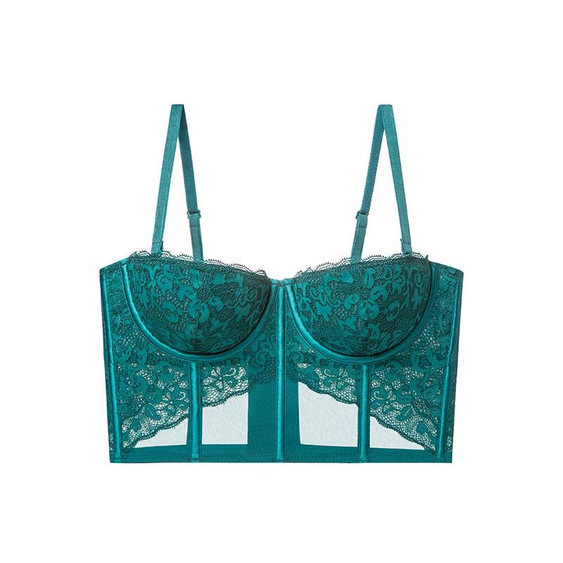 

Женский бюстгальтер Fishbone из французского кружева - сексуальный, летний, в стиле жилета, корректирующий фигуру бюстгальтер 38C