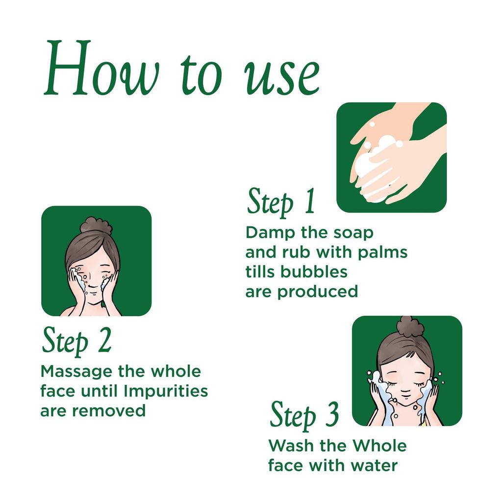 Chandrika Ayurvedic Classic Handmade Soap For Naturally Radiant Skin | Herbal Bath Bar With Coconut & Sandalwood Oils | (125g X 6N) Pack of 1