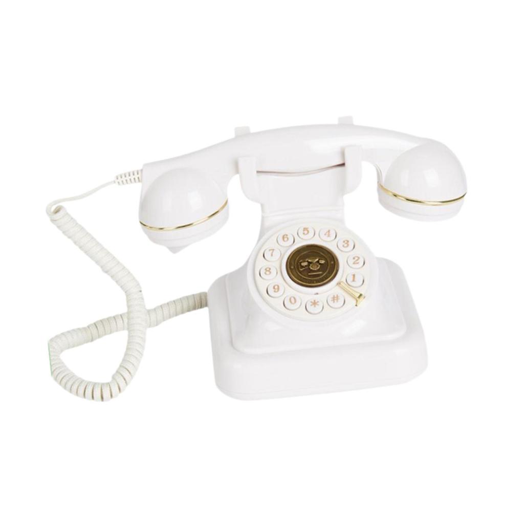 Desk Telephone Model Classic Record Message Phone for Party