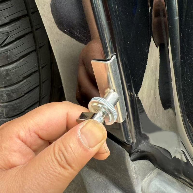 Car Repair Tool Accessory Car Dent Pull Gasket Right Angle Bidirectional Dent Puller Gasket Corner Dent Pull Gasket