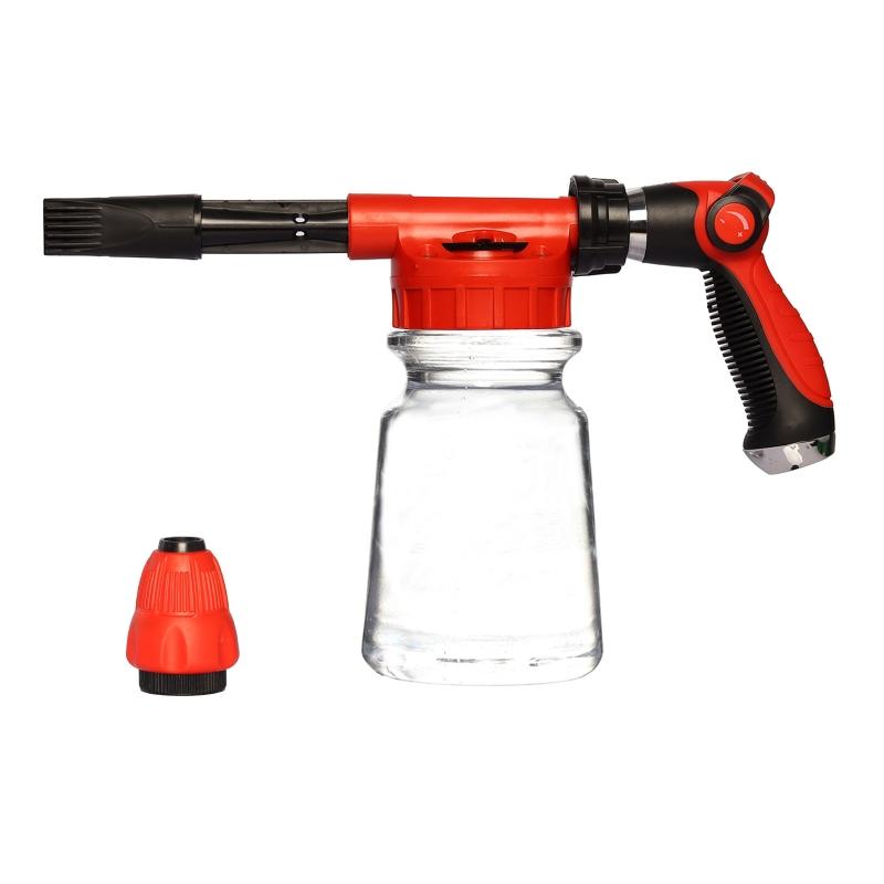 

Foam Cannon, Adjustable Snow Foam Lance Transparent Body, Professional Car Foam Blaster Low Pressure Foam Lance 1 прозрачный