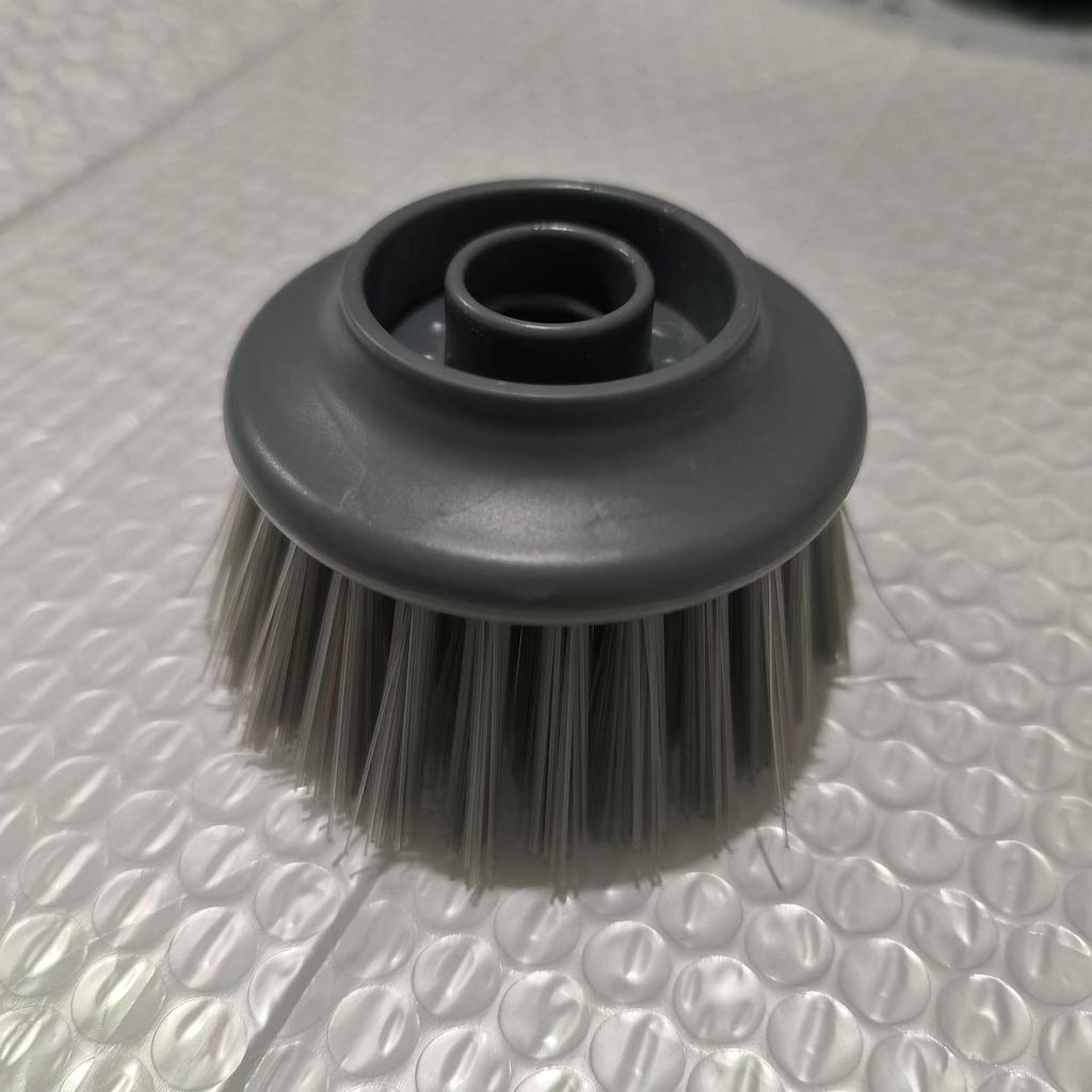 Automatic Liquid Dispensing Pot Washing Brush: Multifunctional Press-Type Kitchen Sponge Brush.